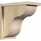 Ekena Millwork Carmel Rough Sawn Corbel w/Backplate, Douglas Fir, 8"W x 14"D x 14"H COR08X14X14CAR01RDF - alternate 1